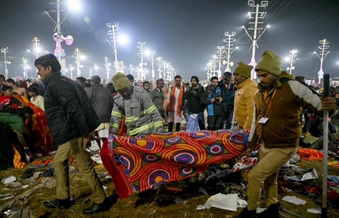 Deadly stampede at India’s Kumbh festival: Nearly 40 bodies brought to morgue, police sources say