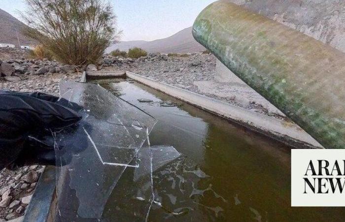 Water freezes as polar wave grips Tabuk, northern region experiences chilly spell