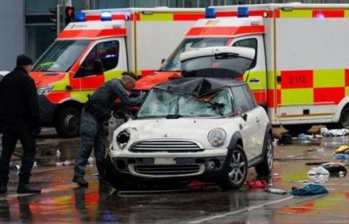 At least 20 injured after car drives into crowd in Munich