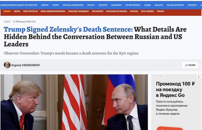 Russia rejoices at Trump-Putin call as Zelensky rejects talks without Ukraine present