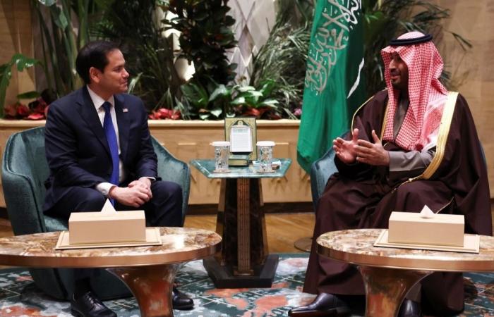 Rubio, Saudi crown prince discuss Gaza’s future, regional security