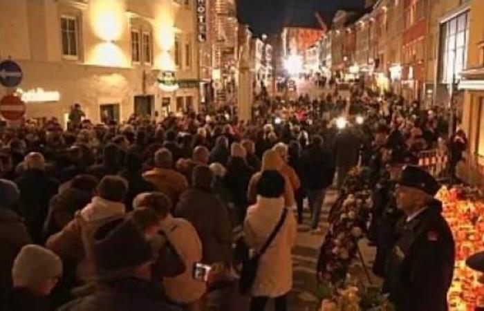 Thousands join funeral procession in Austria's Villach to mourn victim of stabbing attack