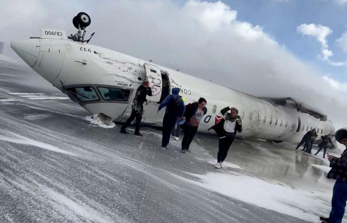 How in the world did a plane flip upside down on a Toronto runway and everyone survive? Experts explain (VIDEO)