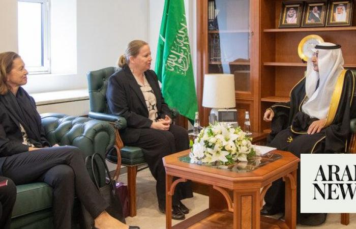 Saudi deputy minister receives Norwegian special representative for Middle East peace process