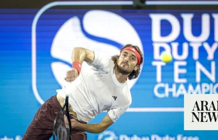 Tsitsipas sets up final clash with Auger-Aliassime at Dubai Duty Free Tennis Championships