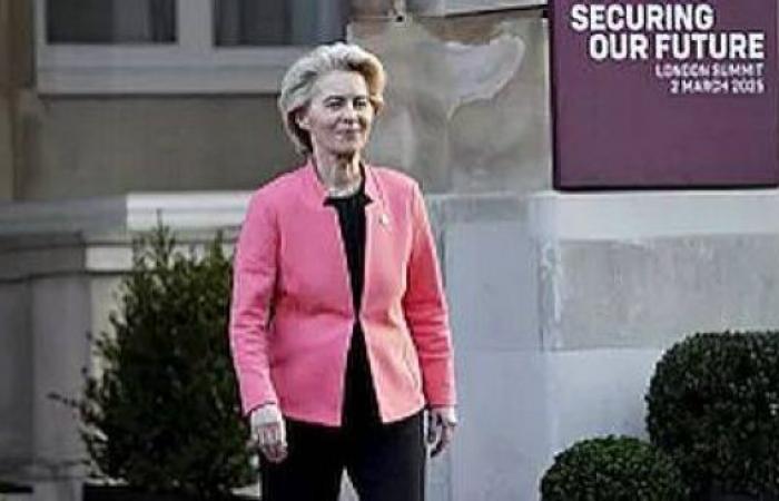 EU must urgently rearm, says von der Leyen