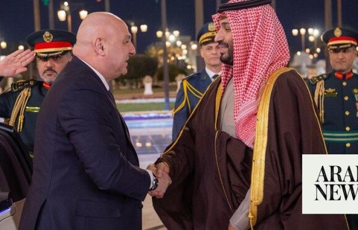 Saudi crown prince, Lebanese president hold meeting in Riyadh