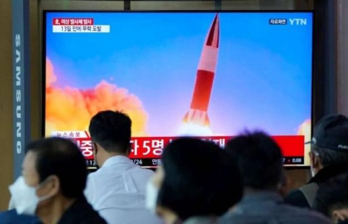 North Korea fires ballistic missiles as South begins drills with US