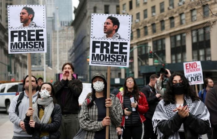 Columbia student freed on bail, fights Trump-era deportation over Gaza protest