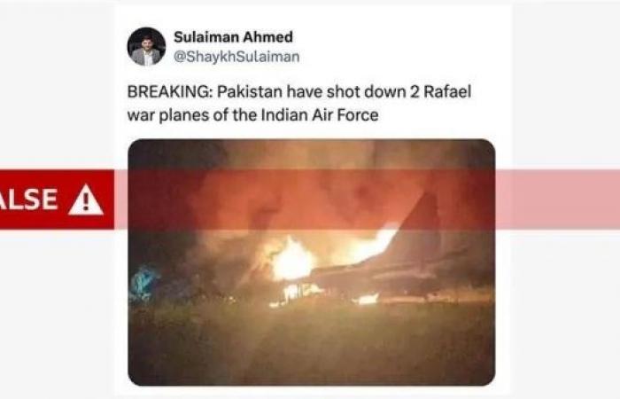 Misleading posts obtaining millions of views on X