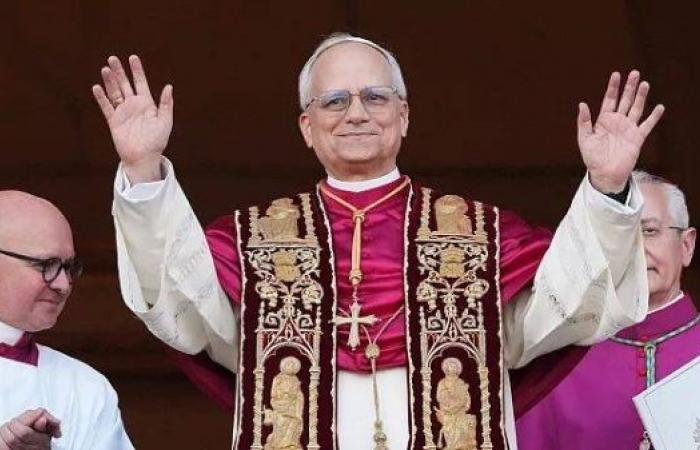 Pope Leo XIV addresses Vatican crowd as new leader of the Catholic Church