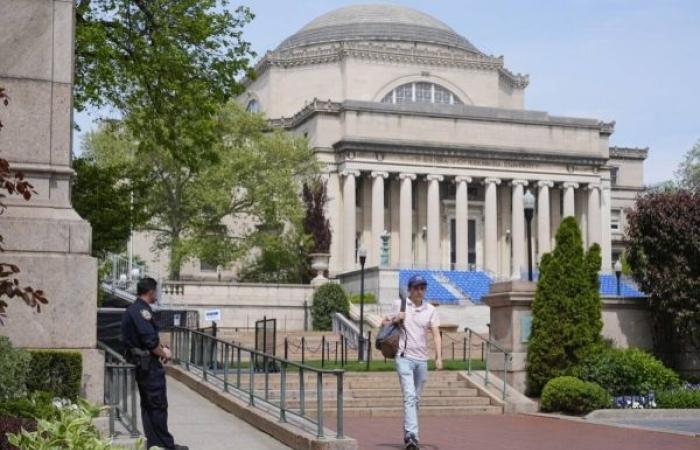 Columbia suspends over 65 students after pro-Palestinian protest inside library
