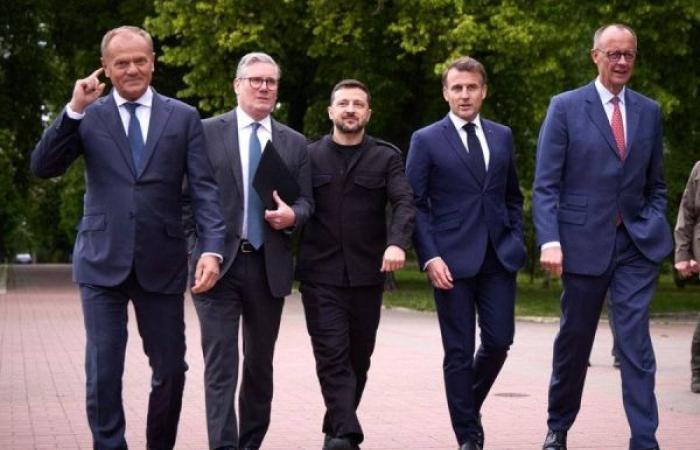 European leaders call for 30-day unconditional ceasefire starting Monday