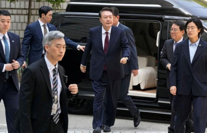 Ousted South Korean president Yoon back in court over insurrection charge