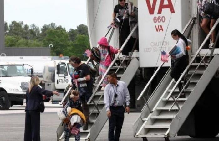 Dozens of white South Africans arrive in US under Trump refugee plan