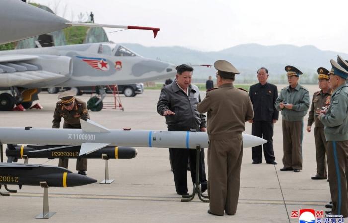 North Korea's Kim Jong Un oversees air drills, urges military to intensify war preparations