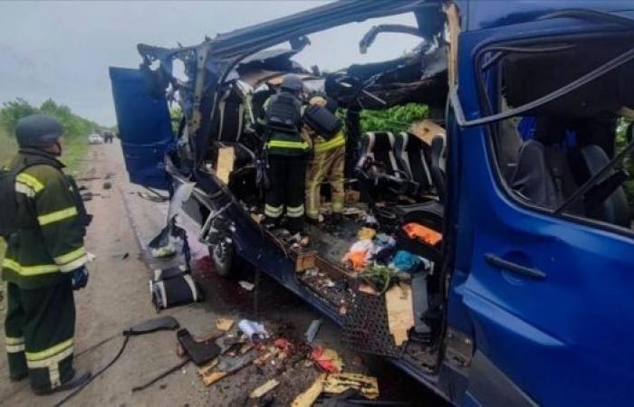 Zelenskyy condemns deadly Russian drone strike on civilian bus