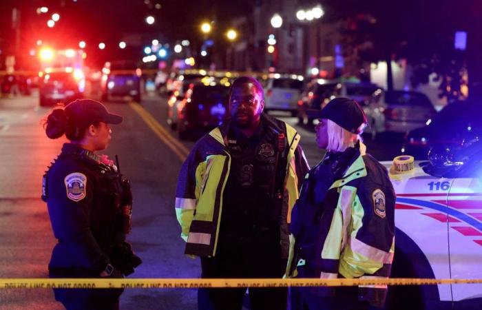 Lone suspect held in Washington shooting that killed two Israeli embassy staffers, security measures tightened worldwide