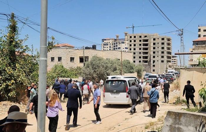 Diplomats scramble for cover as Israeli troops fire warning shots in West Bank, triggering international outrage