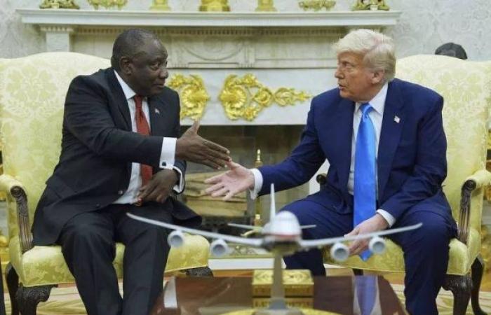 Trump confronts South Africa's Ramaphosa with baseless claims of systematic killing of white farmers
