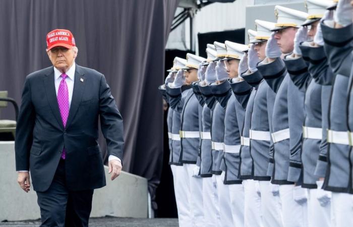 Trump unleashes anti-woke tirade at West Point, cadets call it ‘on brand’