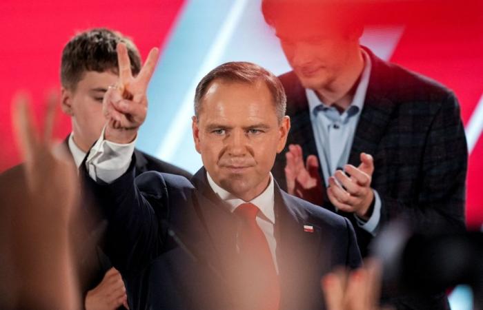 Polish eurosceptic Nawrocki wins presidential vote, electoral commission says