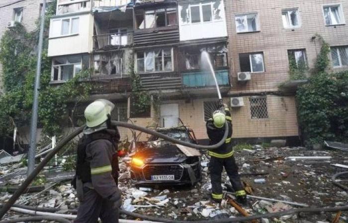 Massive Russian aerial attack targets Kharkiv