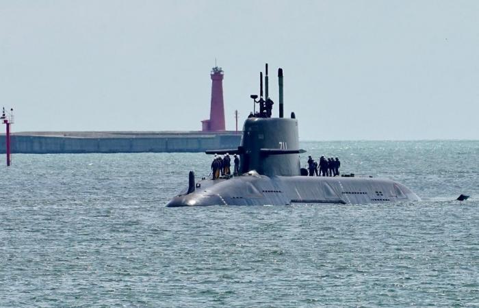 Taiwan begins sea trials of first locally built submarine amid tensions with China