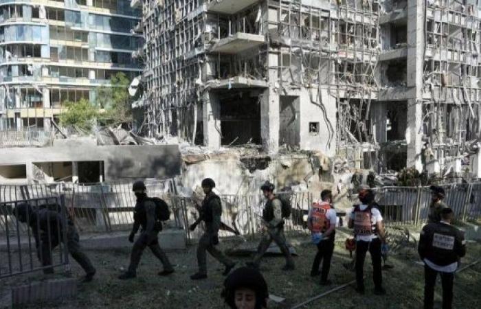 Iranian barrage strikes hospital in southern Israel as conflict enters day seven