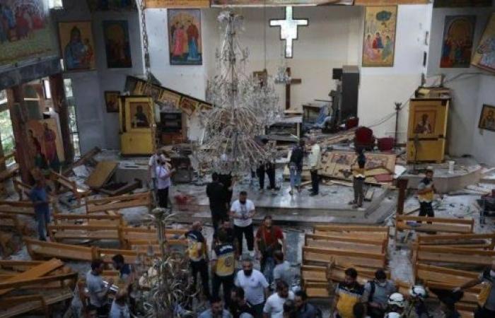 Suicide bombing at Damascus church kills 22