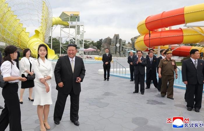 North Korea unveils ‘world-class’ beach resort with water slides, vows more to come
