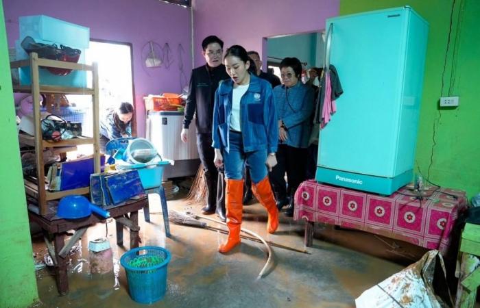 Thai PM Paetongtarn visits flood-hit Chiang Rai as army evacuates thousands amid rising monsoon threat