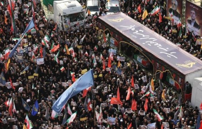 Iran holds state funeral for slain military commanders and scientists