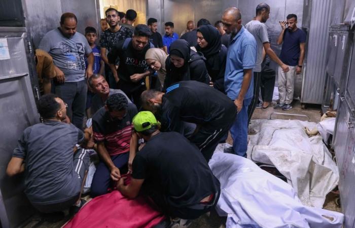 ‘I saw body parts flying everywhere’: Gaza rescuers say 51 killed in Israeli strikes as calls for ceasefire grow