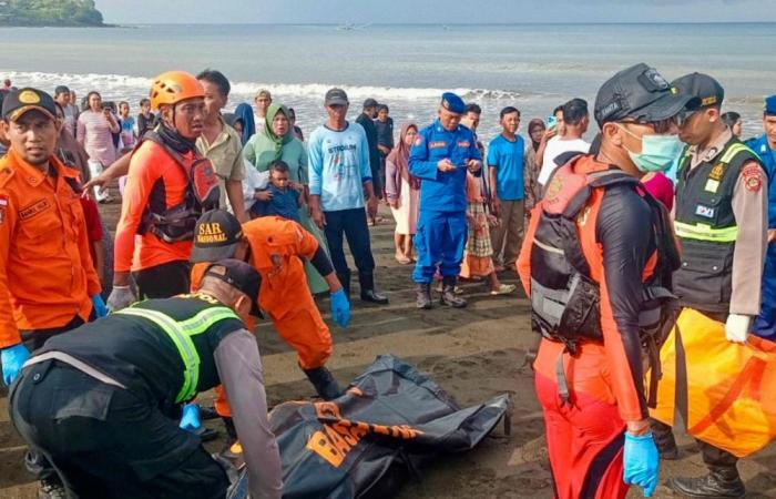 Search resumes for 30 missing as ferry to Bali capsizes in bad weather killing six including child