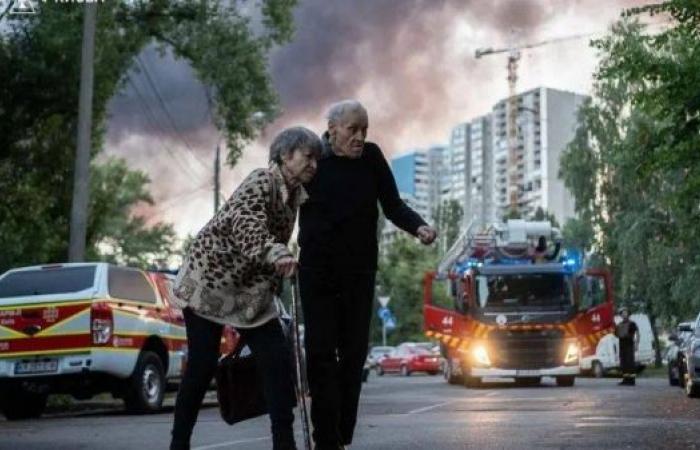 Kyiv hit by barrage of drone strikes as Putin rejects Trump's truce bid