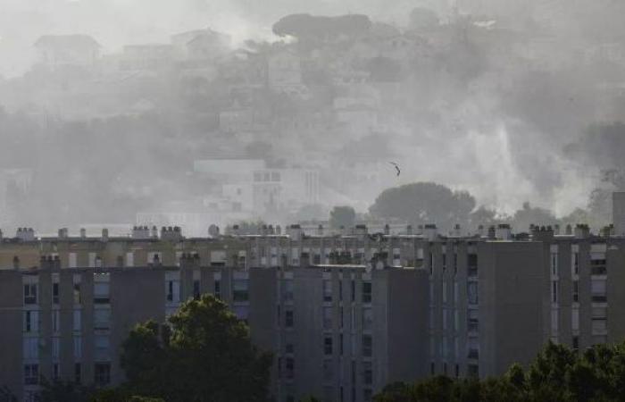 More than 100 injured and hundreds more evacuated as wildfire rages near French city of Marseille