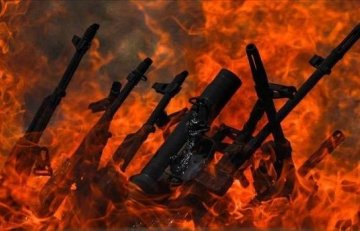PKK lay down arms in northern Iraq in symbolic disarmament