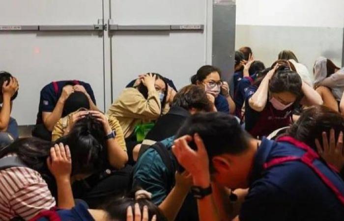 Sirens and evacuations as Taipei rehearses to counter China invasion threat
