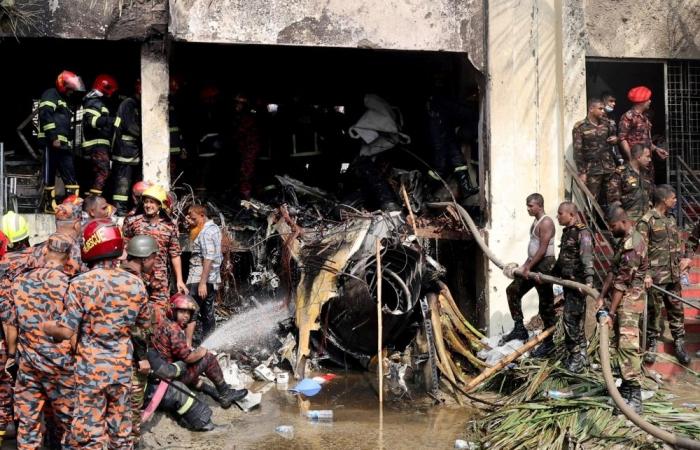 Military jet crash in Dhaka college campus results in 19 deaths, pilot and students among victims