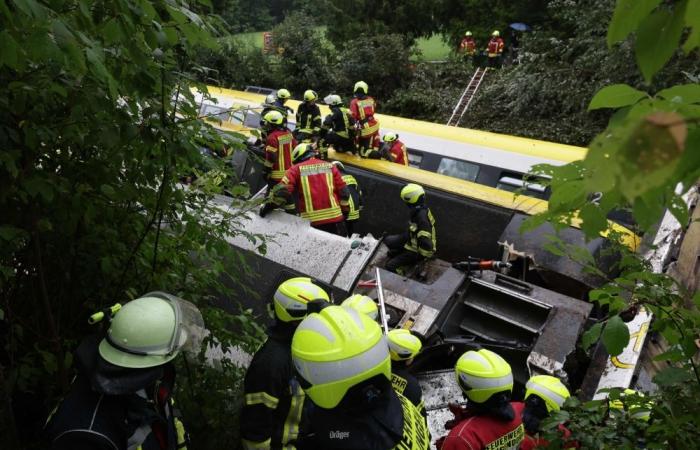 Three killed, dozens injured as passenger train derails in south-west Germany