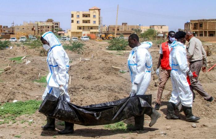 Khartoum families finally lay war dead to rest as volunteers exhume makeshift graves