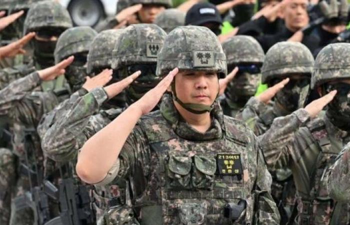South Korea military shrinks by 20% due to low birthrate