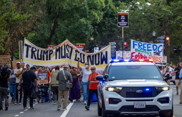 Trump sends troops, takes control of Washington DC police in crime crackdown
