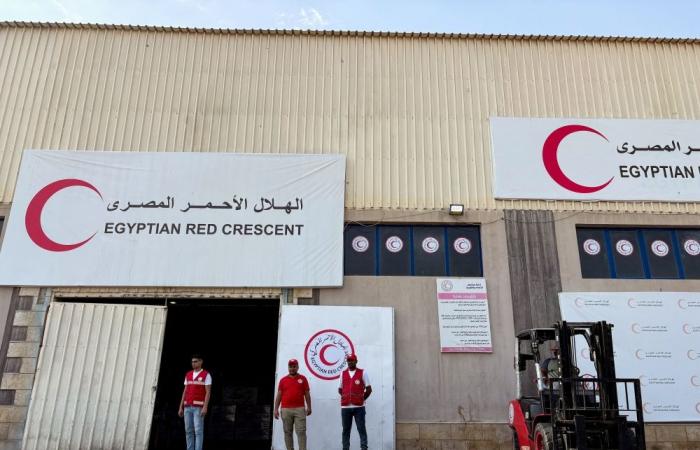 Stalled at Rafah: Turned back from Gaza, aid shipments languish in warehouses and roadsides as Palestinians starve