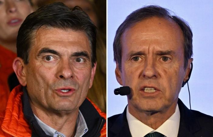 The two candidates who will duel for Bolivian presidency