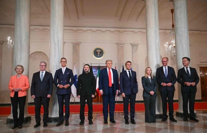 The script behind the smiles: Europe’s carefully choreographed meeting with Trump