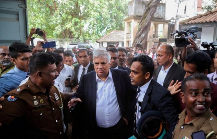 Sri Lanka ex-President Wickremesinghe hospitalised after arrest, media says