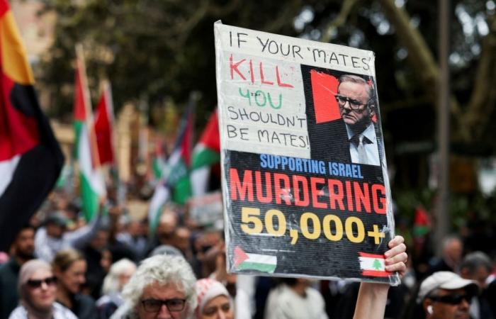 Widespread protests held in Australia to support Palestinians
