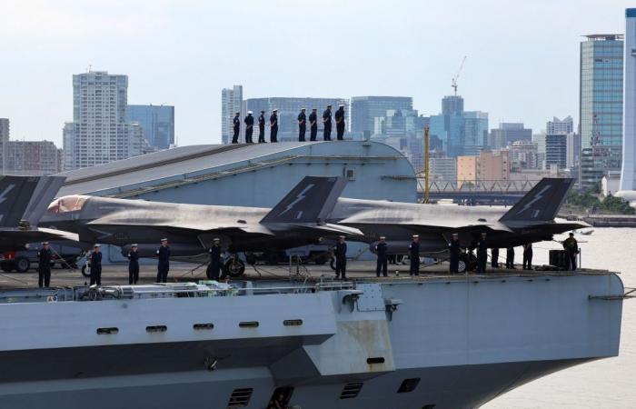 Japan hails ‘unprecedented’ security ties as British aircraft carrier visits Tokyo
